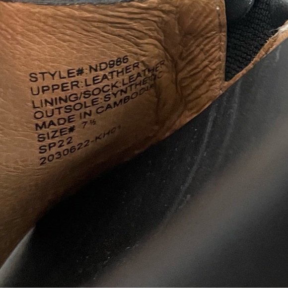 Madewell The Noelle Ankle Strap Flat Black Minimalist Shoes Sandals ND986 7.5 - Picture 10 of 13